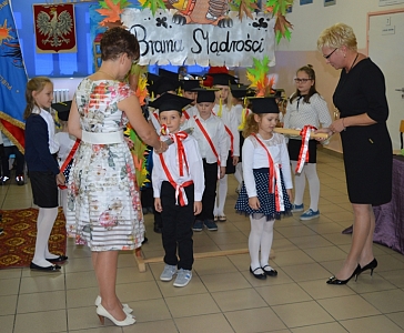 Slubowanie pierwszoklasistów